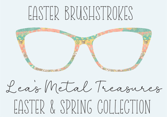 EASTER BRUSHSTROKES Eyewear Frame Toppers COMES WITH MAGNETS