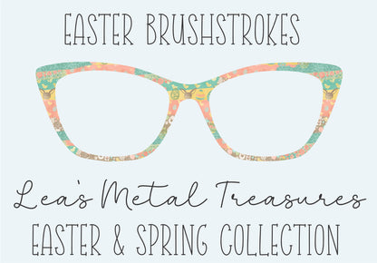 EASTER BRUSHSTROKES Eyewear Frame Toppers COMES WITH MAGNETS