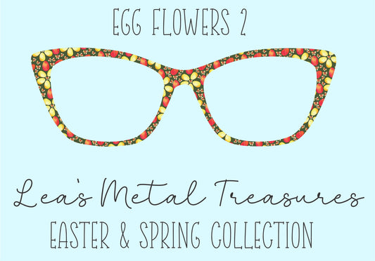 Egg Flowers 2 • Magnetic Eyeglasses Toppers