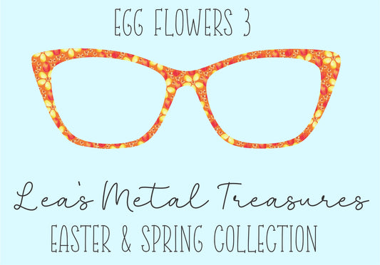 Egg Flowers 3 • Magnetic Eyeglasses Toppers