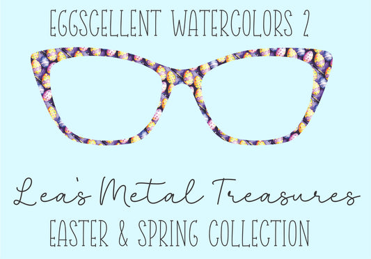 Eggscellent Watercolors 2 • Magnetic Eyeglasses Toppers