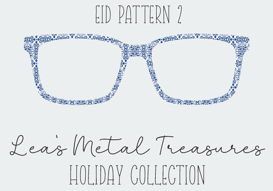 EID Pattern 2 Eyewear Frame Toppers