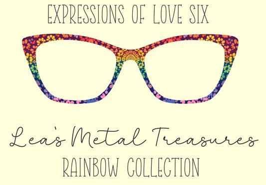 Expressions of Love 6 Eyewear Frame Toppers