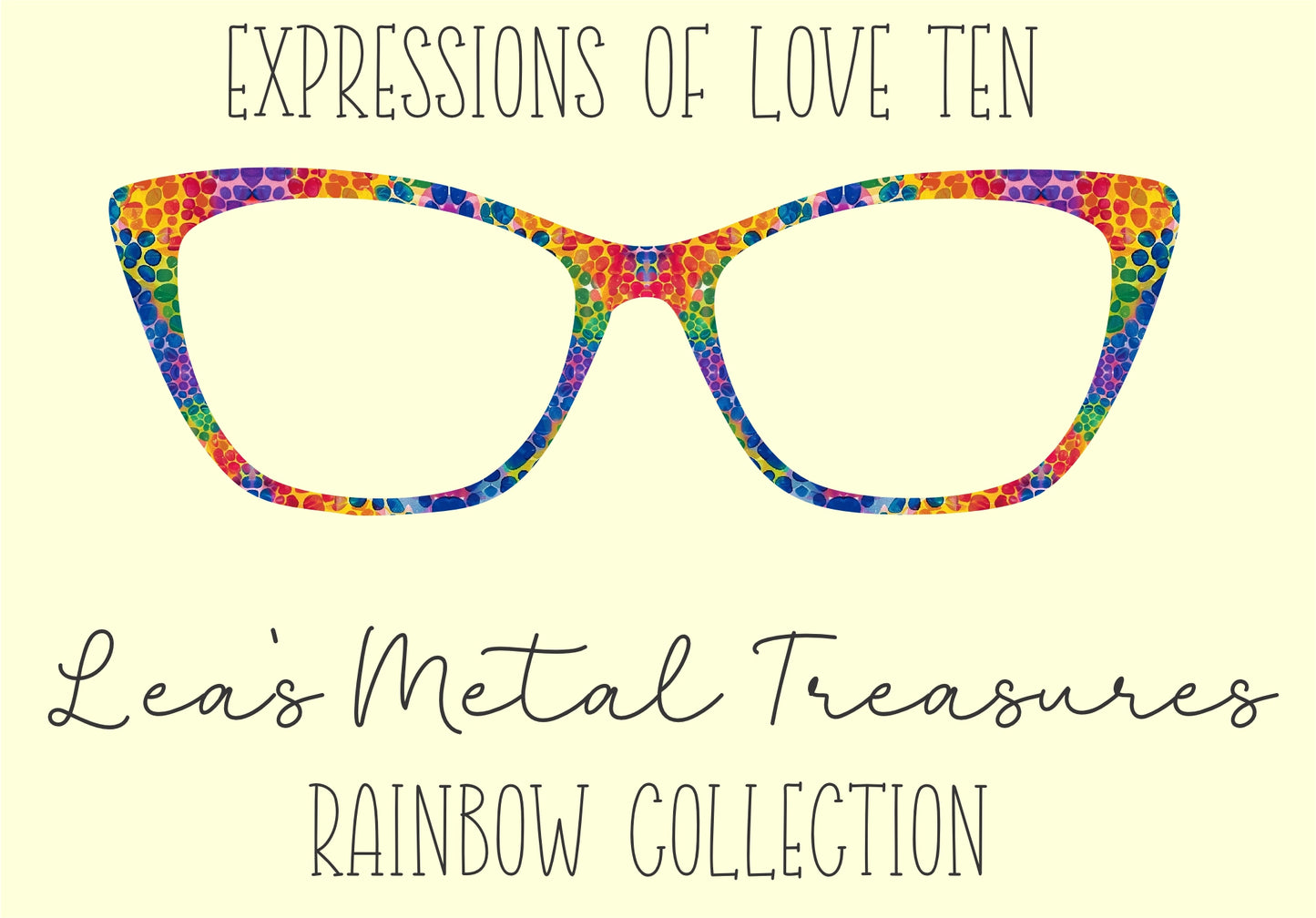 Expressions of Love 10 Eyewear Frame Toppers