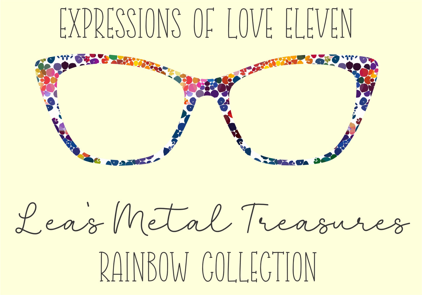 Expressions of Love 11 Eyewear Frame Toppers