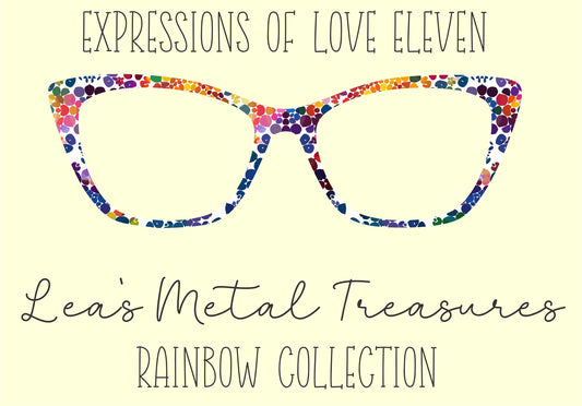 Expressions of Love 11 Eyewear Frame Toppers