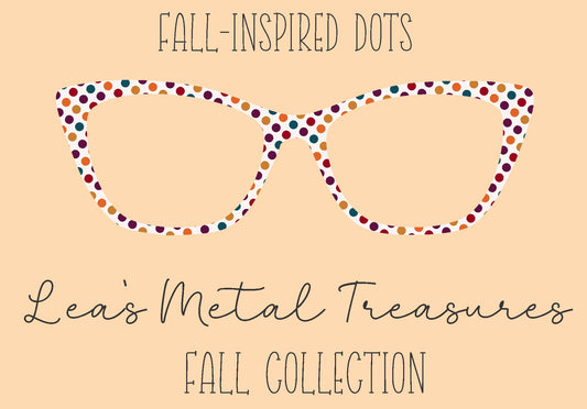 Fall Inspired Dots Eyewear Frame Toppers