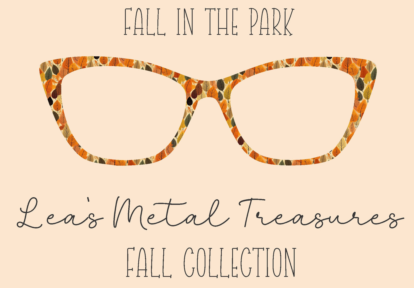 Fall In The Park Eyewear Frame Toppers