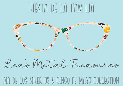 FIESTA DE LA FAMILIA Eyewear Frame Toppers COMES WITH MAGNETS