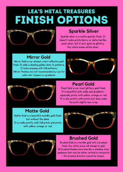 GROUP EXCLUSIVE #810 Eyewear Frame Toppers