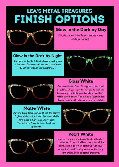 GROUP EXCLUSIVE #810 Eyewear Frame Toppers