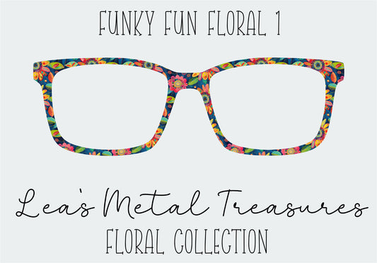 Funky Floral 1 Eyewear Frame Toppers