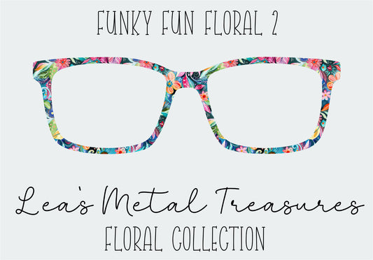 Funky Floral 2 Eyewear Frame Toppers