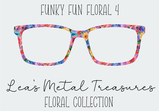 Funky Floral 4 Eyewear Frame Toppers