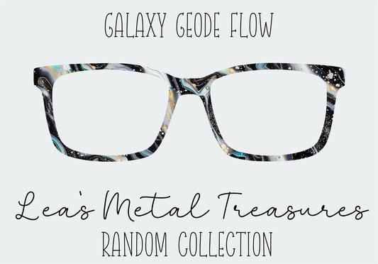 Galaxy Geode Flow Eyewear Frame Toppers