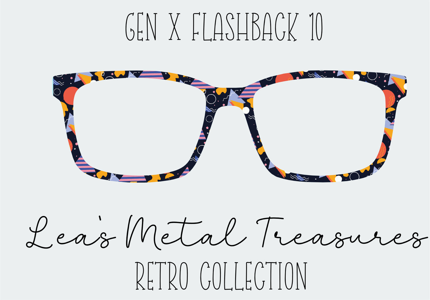Gen X Flashback 10 Eyewear Frame Toppers