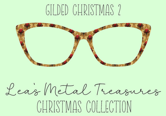 Gilded Christmas 2 Eyewear Frame Toppers
