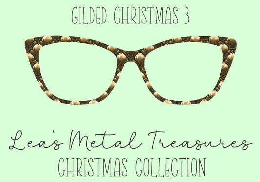 Gilded Christmas 3 Eyewear Frame Toppers