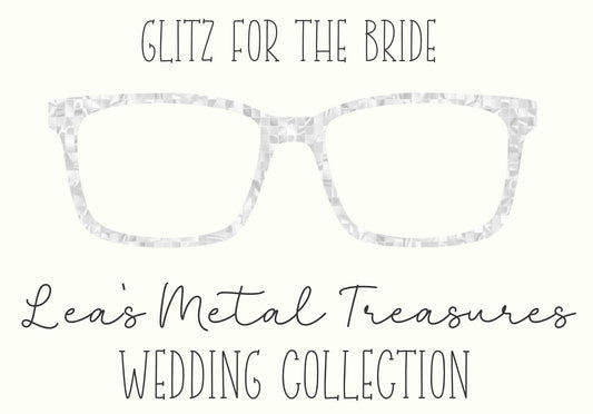 Glitz for the Bride Eyewear Frame Toppers COMES WITH MAGNETS