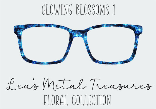 Glowing Blossoms 1 Eyewear Frame Toppers