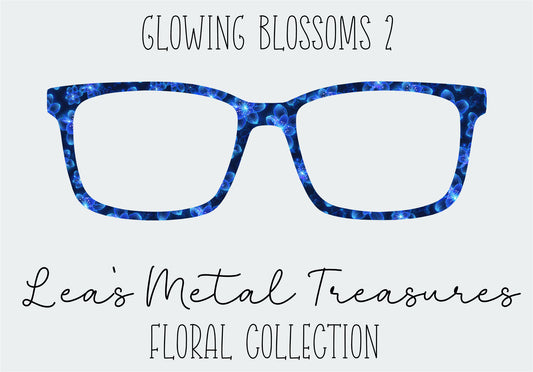Glowing Blossoms 2 Eyewear Frame Toppers