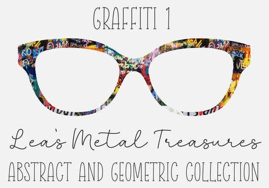 Graffiti 1 Eyewear Frame Toppers COMES WITH MAGNETS