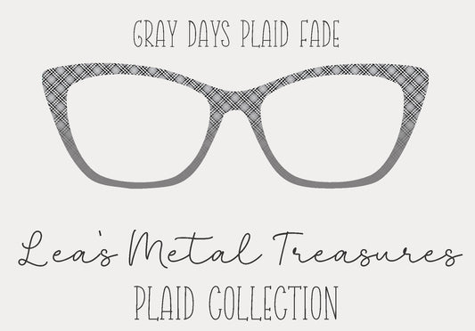 Gray Days Plaid Fade • Magnetic Eyeglasses Topper