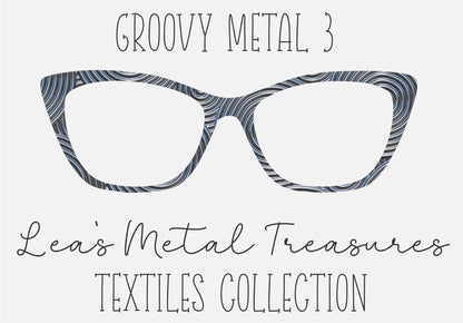 GROOVY METAL 3 Eyewear Frame Toppers COMES WITH MAGNETS