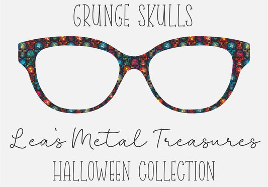 Grunge Skulls Eyewear Frame Toppers COMES WITH MAGNETS