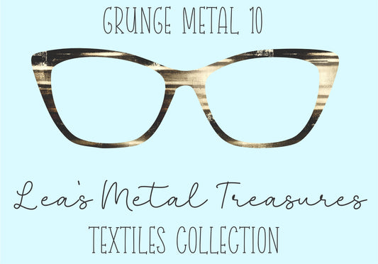 Grunge Metal 10 • Magnetic Eyeglasses Toppers