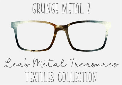 GRUNGE METAL 2 Eyewear Frame Toppers COMES WITH MAGNETS
