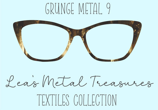 Grunge Metal 9 • Magnetic Eyeglasses Toppers