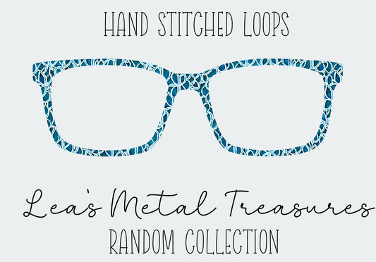 Hand Stitched Loops Eyewear Frame Topper
