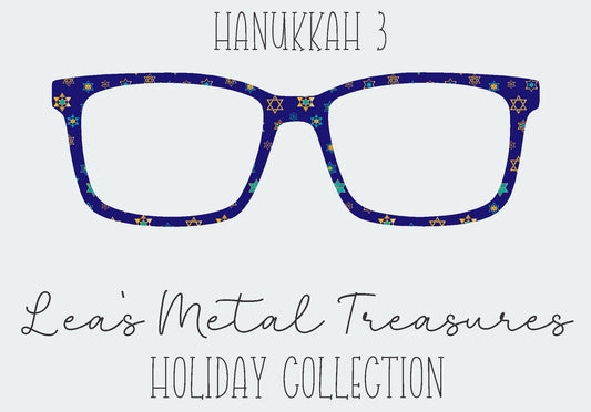 Hanukkah 3 Eyewear Frame Toppers