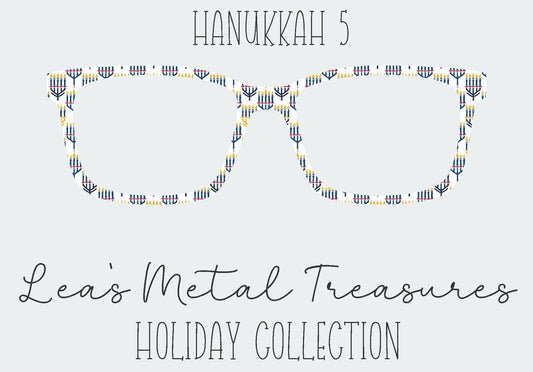 Hanukkah 5 Eyewear Frame Toppers