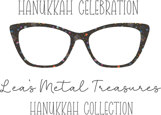 Hanukkah Celebration Eyewear Frame Toppers COMES WITH MAGNETS