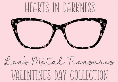 Hearts in Darkness Eyewear Printed Magnetic Eyeglasses Topper
