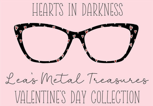 Hearts in Darkness Eyewear Printed Magnetic Eyeglasses Topper