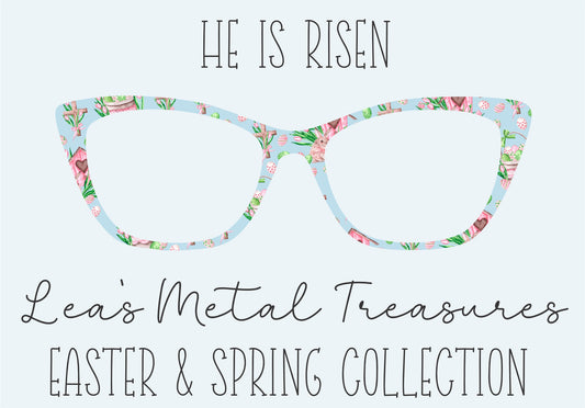 HE IS RISEN Eyewear Frame Toppers COMES WITH MAGNETS