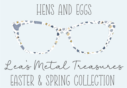 HENS AND EGGS Eyewear Frame Toppers COMES WITH MAGNETS