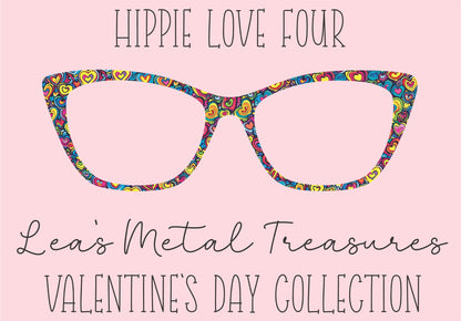 Hippie Love Four Eyewear Printed Magnetic Eyeglasses Topper