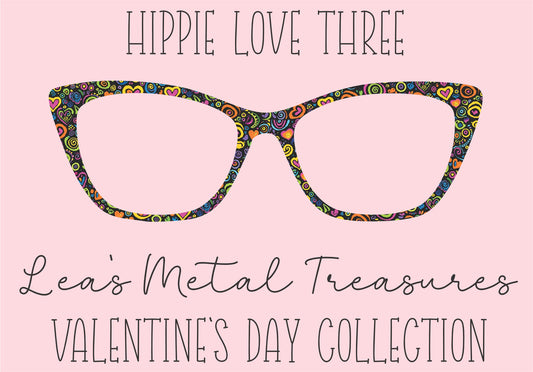 Hippie Love Three Eyewear Printed Magnetic Eyeglasses Topper