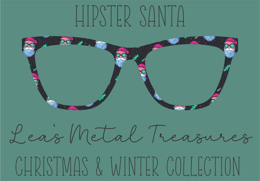 Hipster Santa Eyewear Frame Toppers COMES WITH MAGNETS