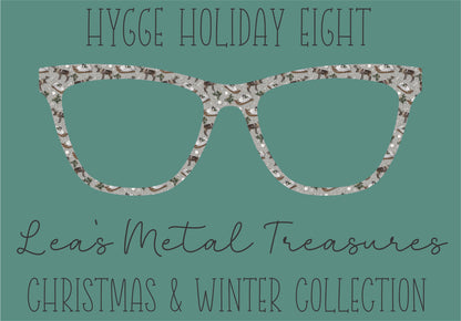 Hygge Holiday Eight Eyewear Frame Toppers COMES WITH MAGNETS
