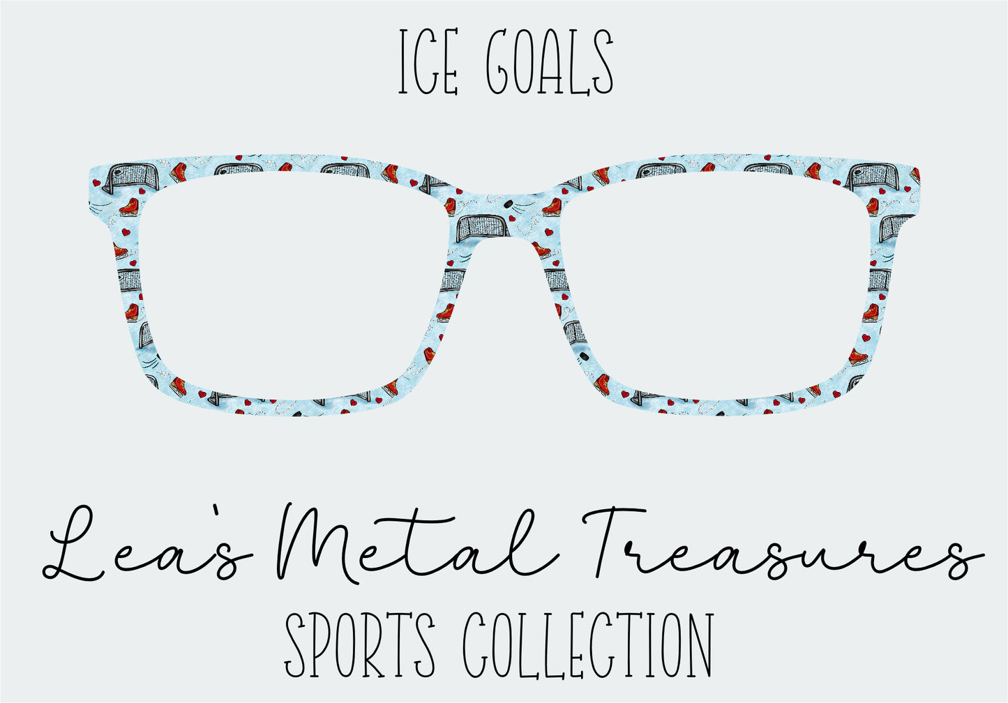 Ice Goals Eyewear Frame Toppers