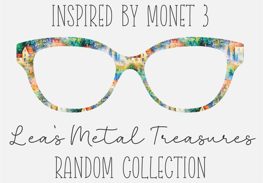 Inspired by Monet 3 Eyewear Frame Toppers Comes WITH MAGNETS