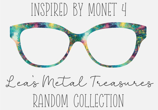 Inspired by Monet 4 Eyewear Frame Toppers Comes WITH MAGNETS