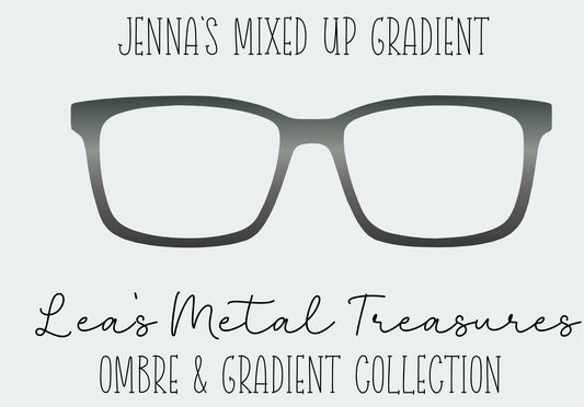 Jenna's Mixed Up Gradient Eyewear Frame Toppers