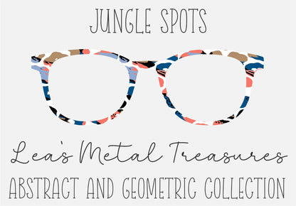 Jungle Spots Eyewear Frame Toppers COMES WITH MAGNETS