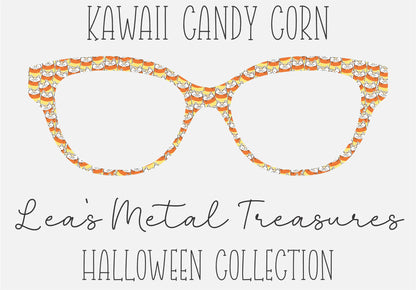 Kawaii Candy Corn Eyewear Frame Toppers COMES WITH MAGNETS